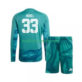 Maillot de Foot Allemagne Alexander Nubel 33 World Cup Gardien Domicile 2026 Manches Longues - Enfant